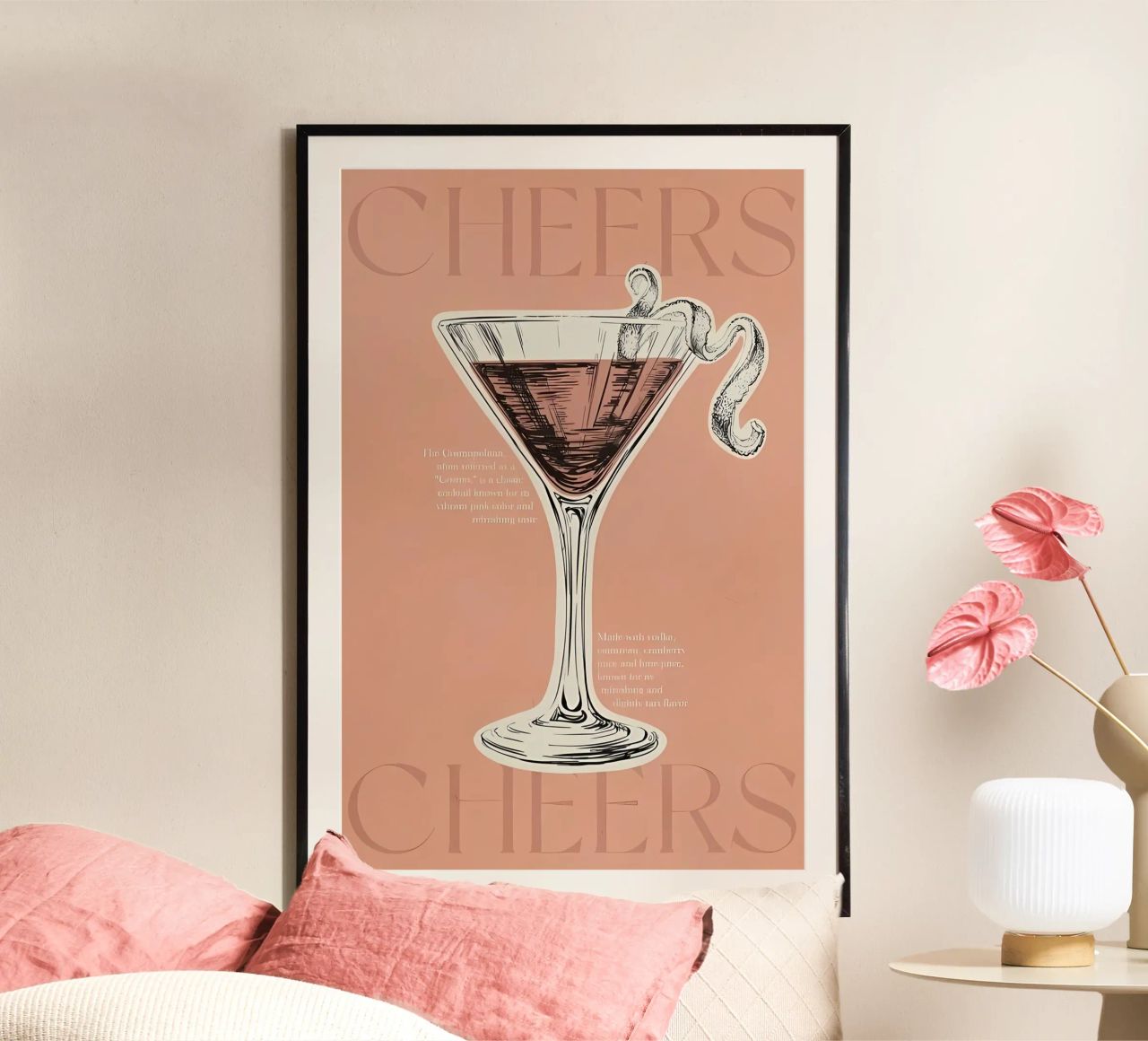 Prost Cosmopolitan Poster von mitaco