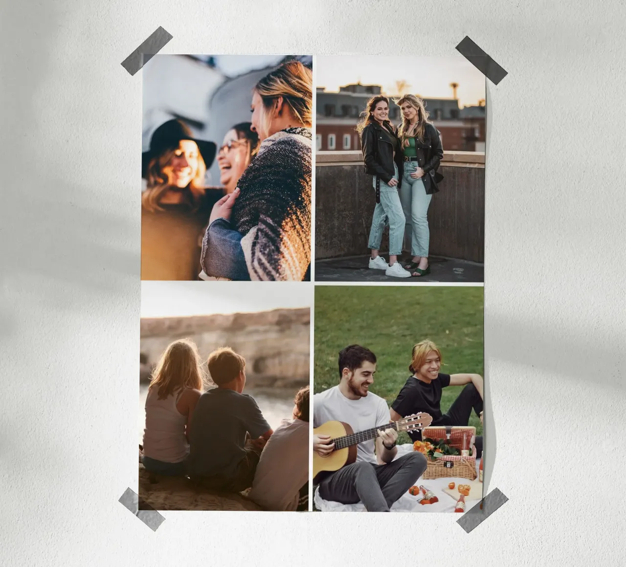 4 Photos poster da we line studio - design
