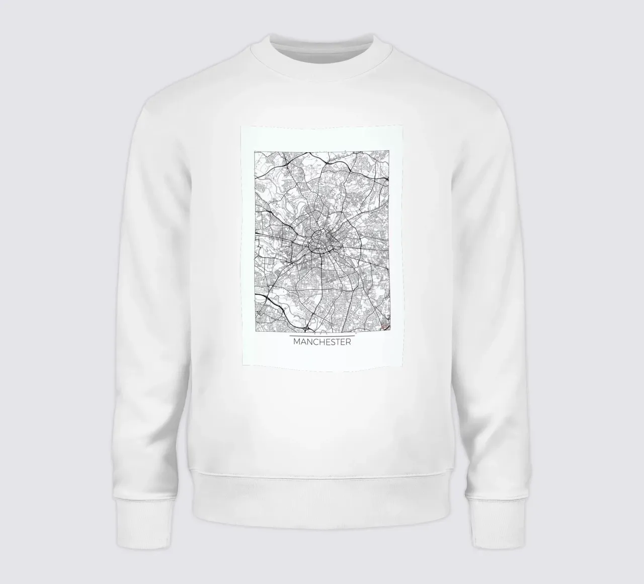 Manchester Minimal felpa da Hubert Roguski