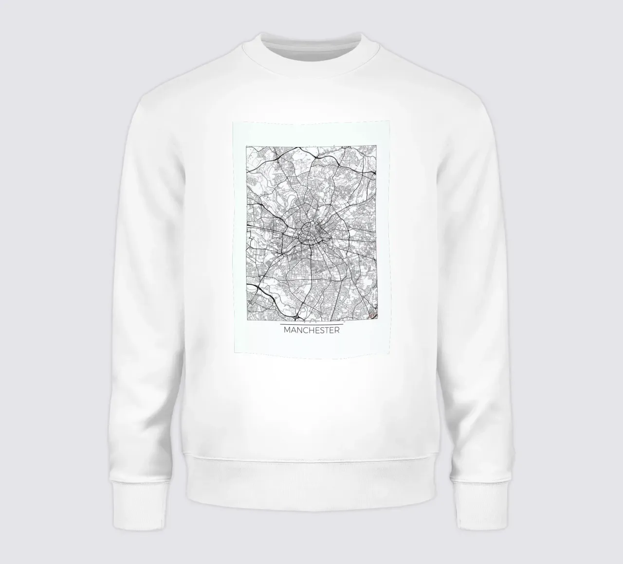 Manchester Minimal Sweatshirt von Hubert Roguski