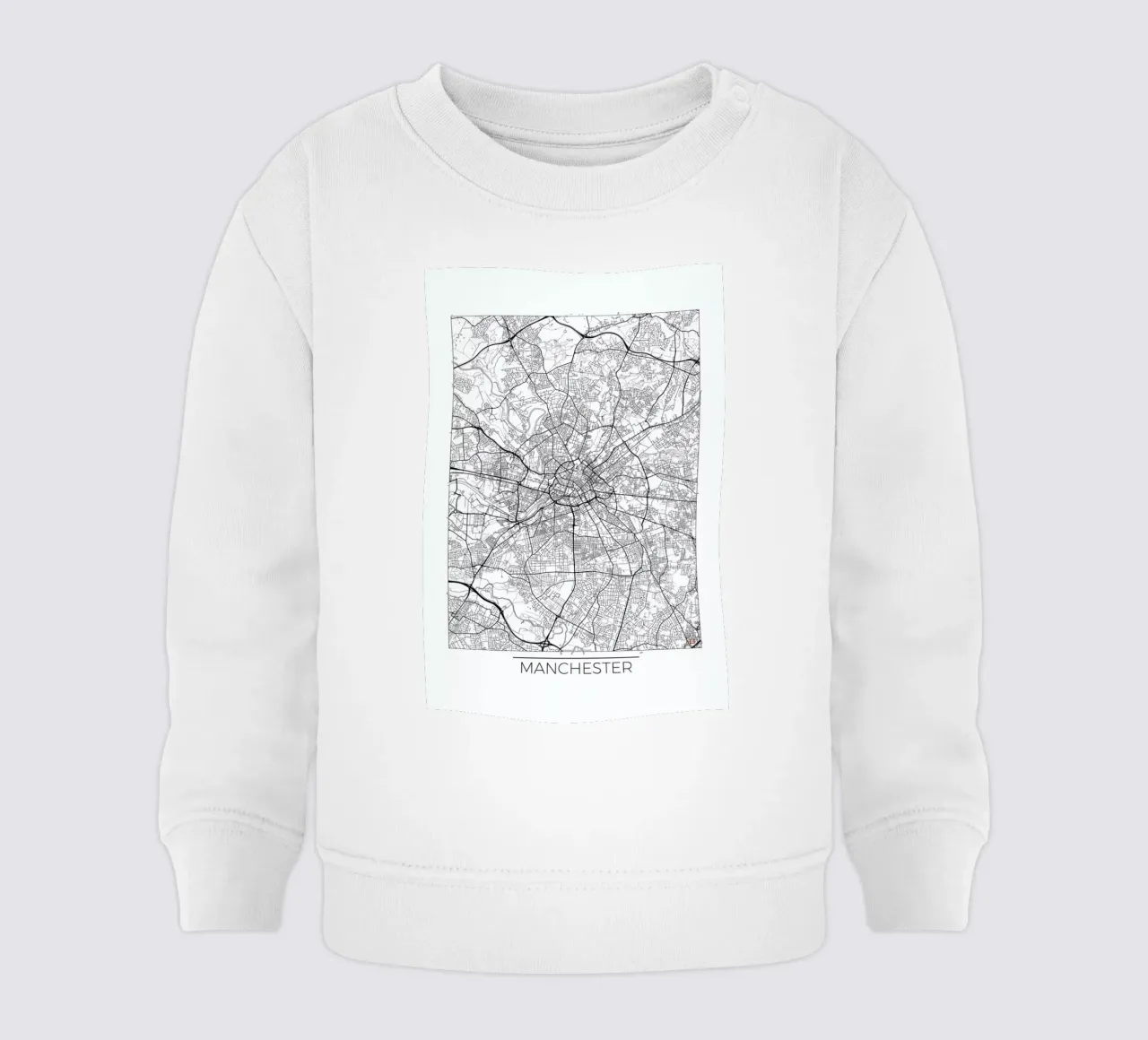 Manchester Minimal felpa neonato da Hubert Roguski