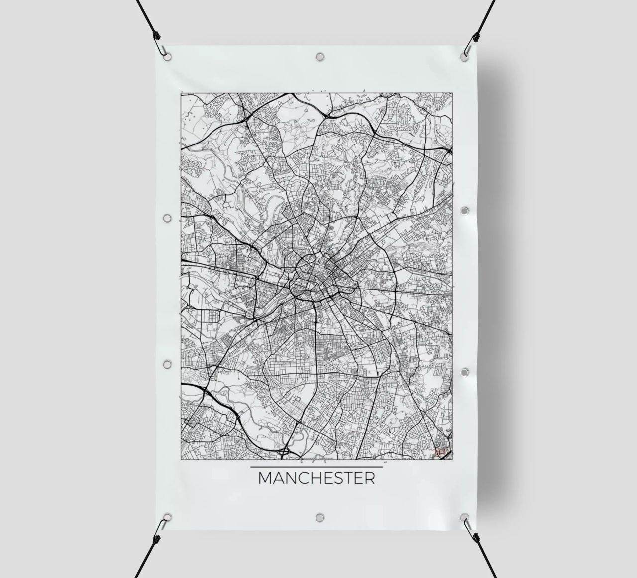 Manchester Minimal telo in pvc da Hubert Roguski