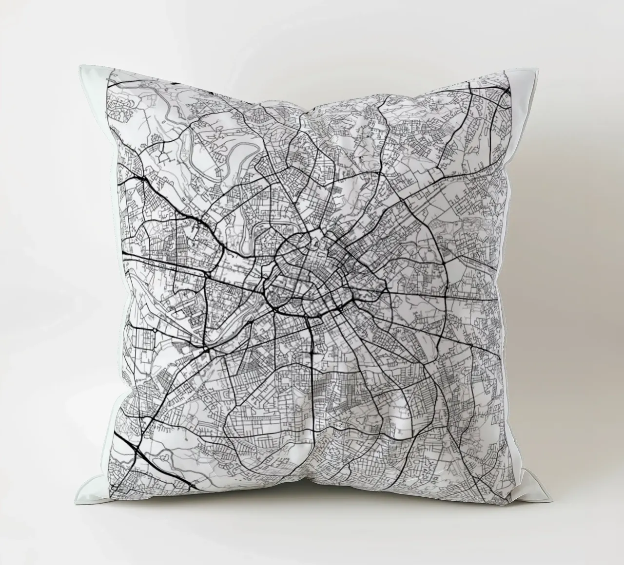 Manchester Minimal cuscino da Hubert Roguski