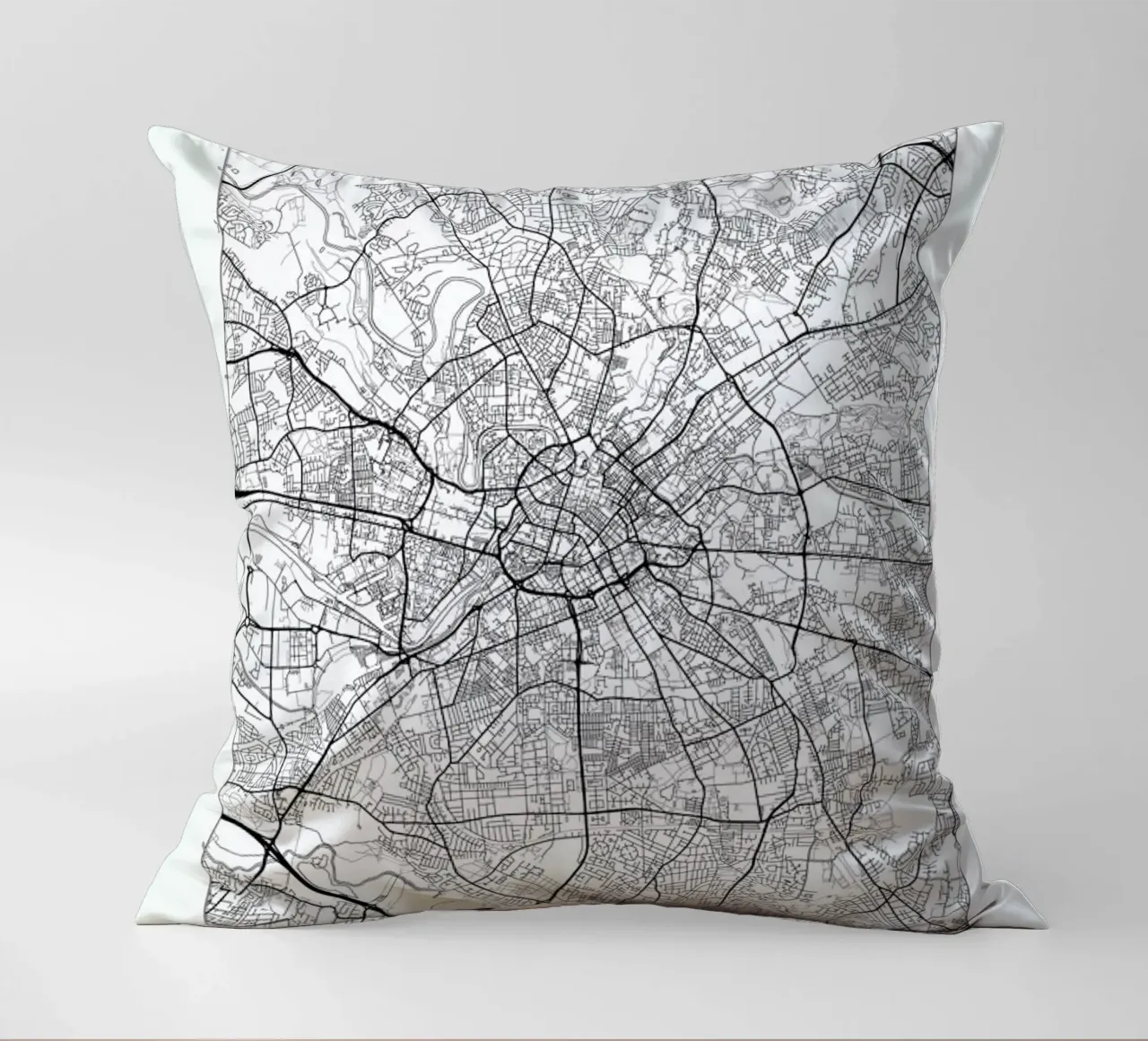 Manchester Minimal cuscino da Hubert Roguski