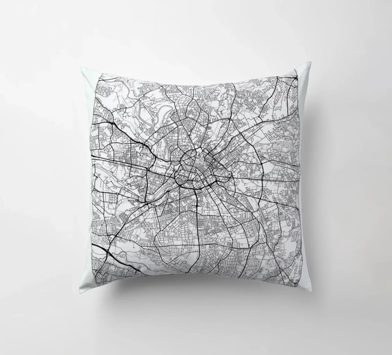 Manchester Minimal cuscino da Hubert Roguski