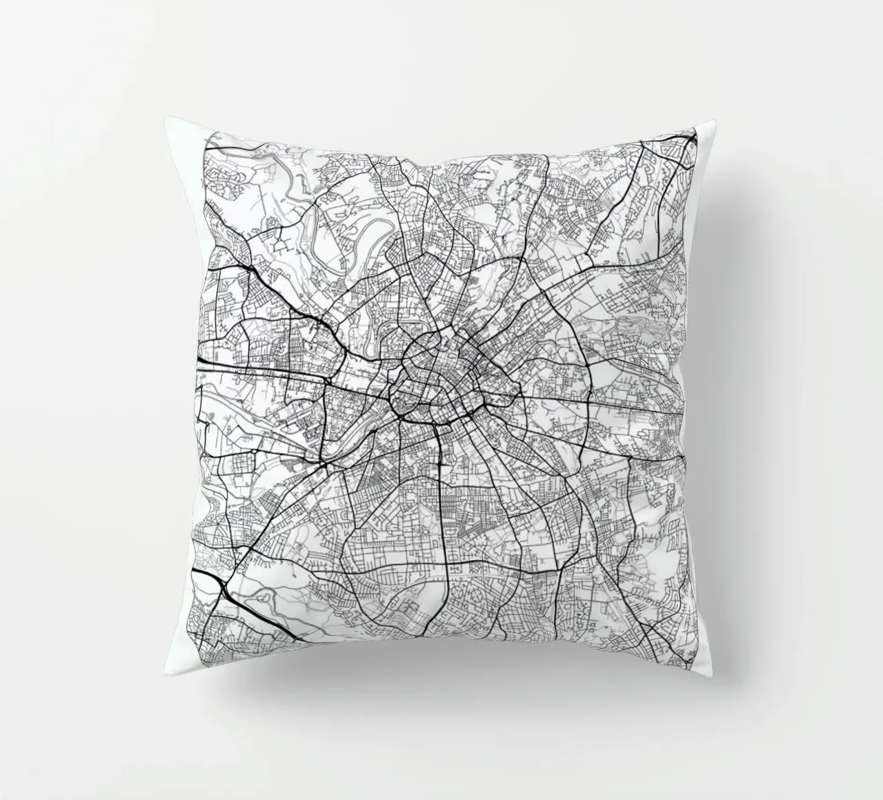 Manchester Minimal cuscino da Hubert Roguski