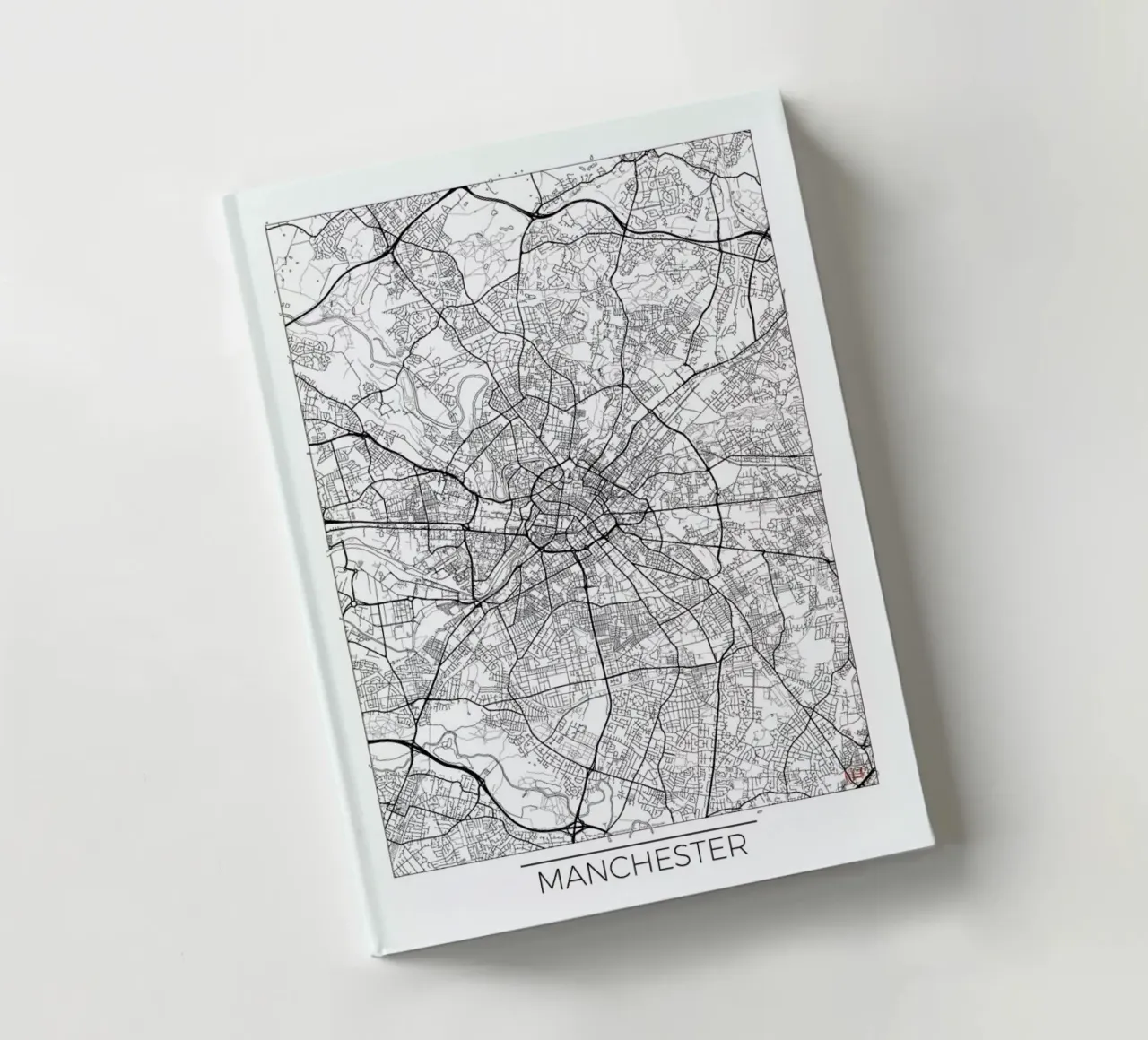 Manchester Minimal notebook by Hubert Roguski