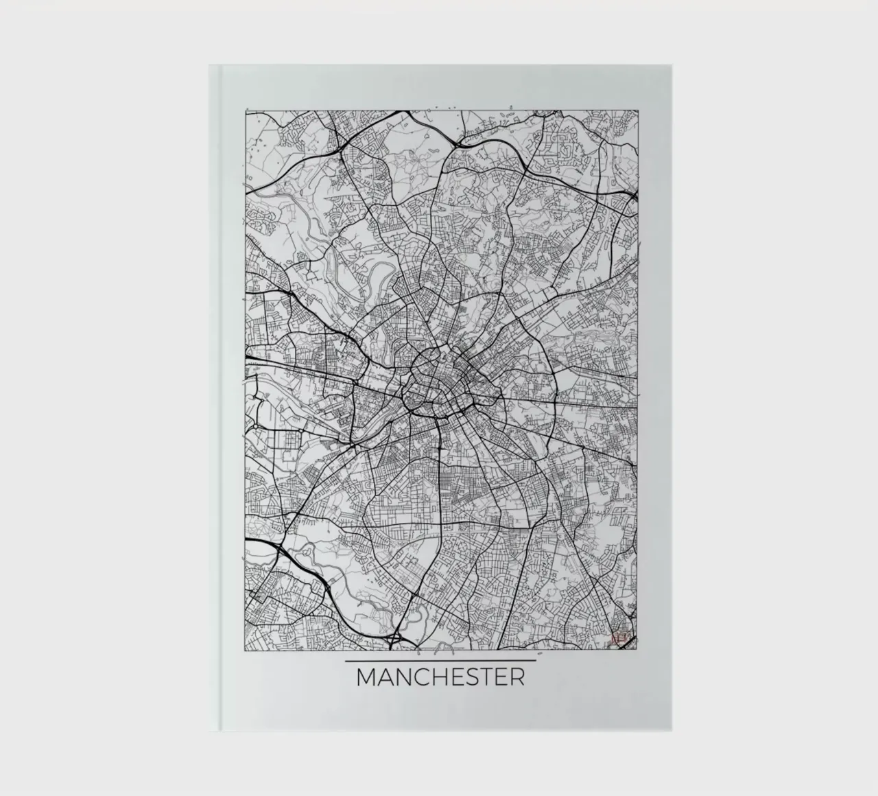 Manchester Minimal notebook by Hubert Roguski
