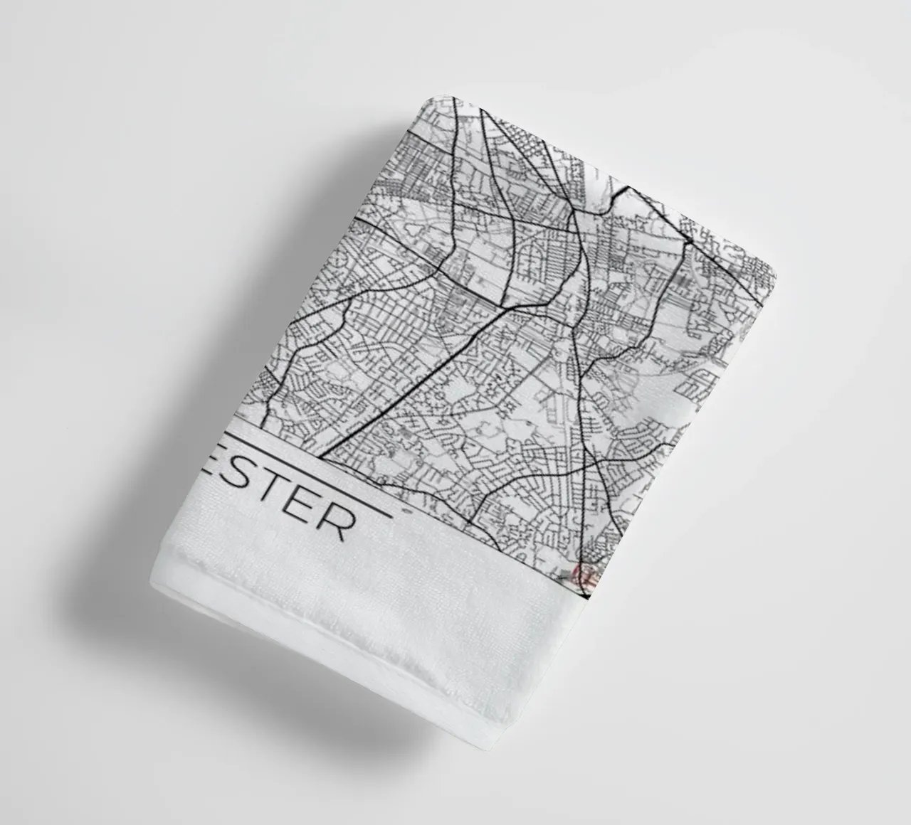 Manchester Minimal asciugamano da bagno da Hubert Roguski