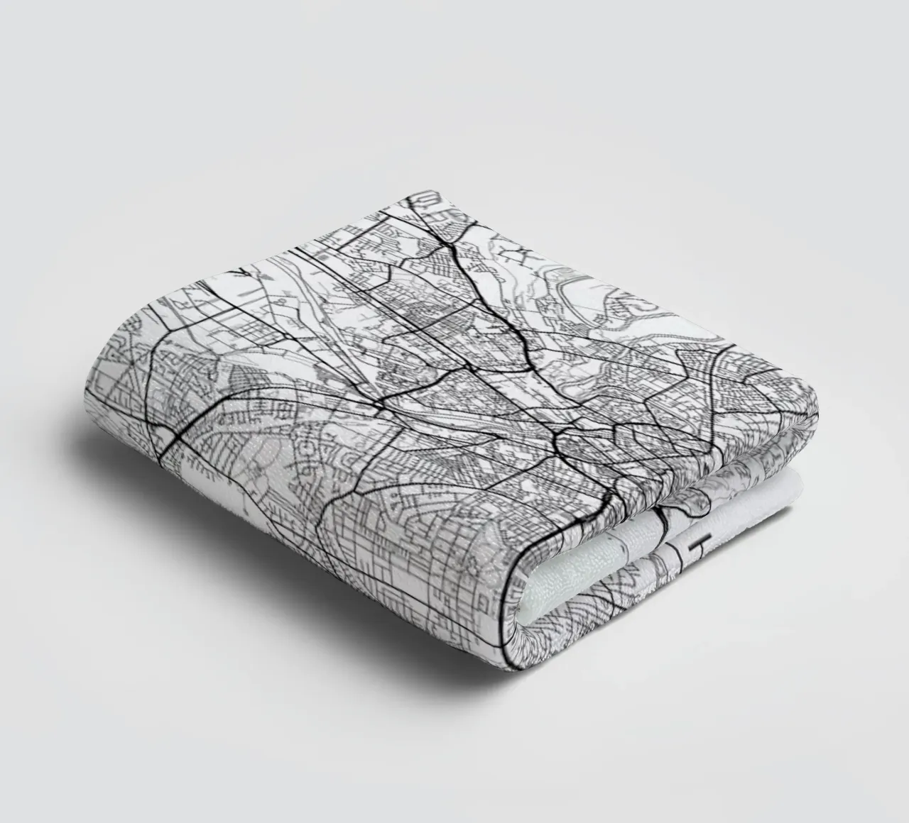 Manchester Minimal asciugamano da bagno da Hubert Roguski