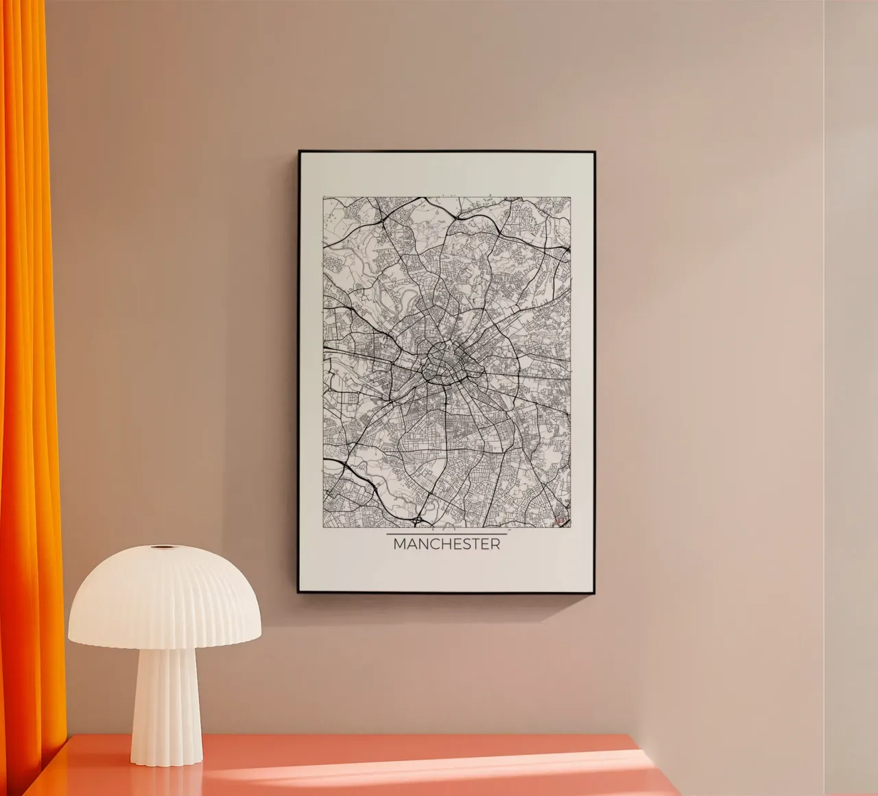 Manchester Minimal plexiglass da Hubert Roguski