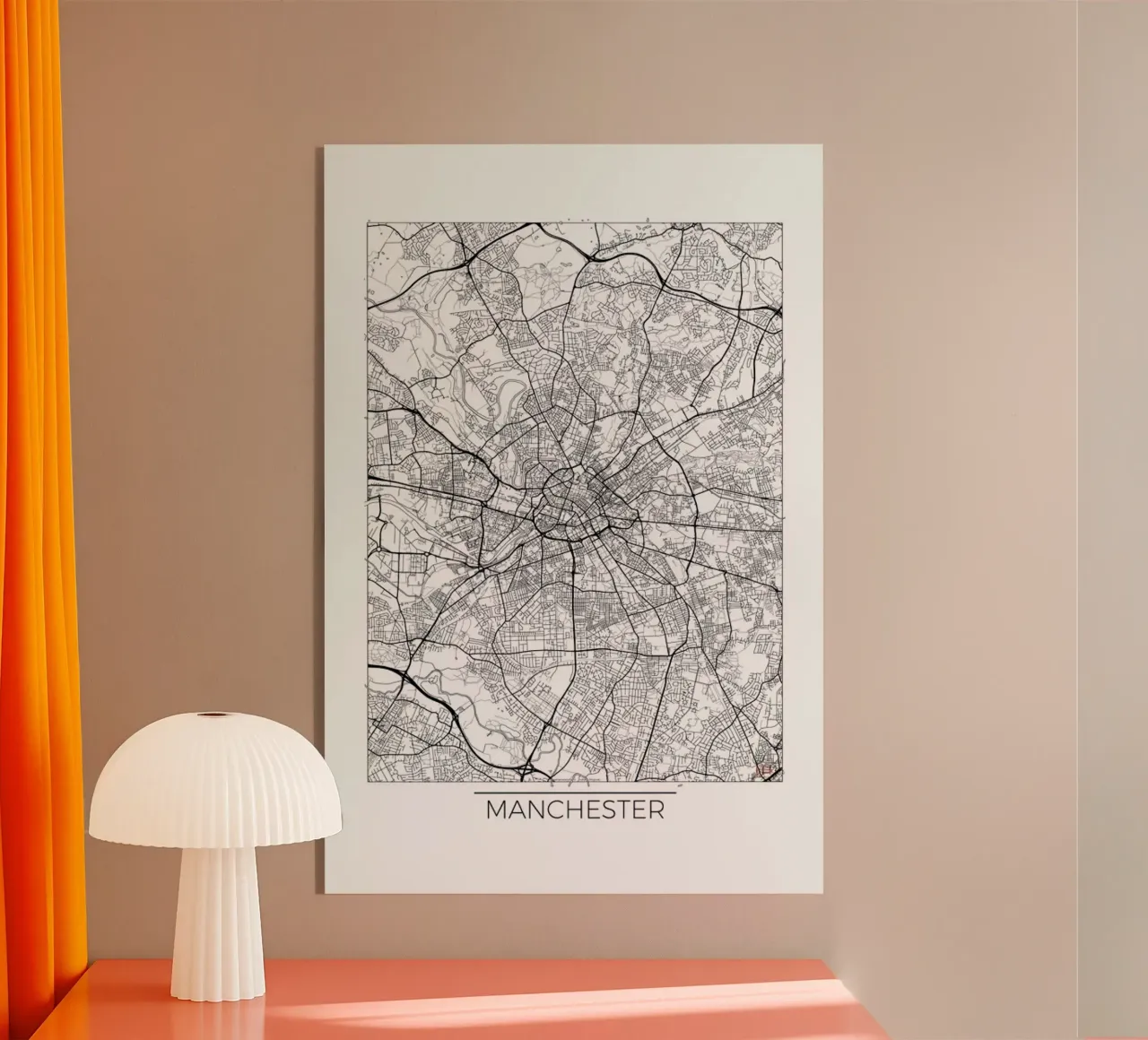 Manchester Minimal plexiglass da Hubert Roguski