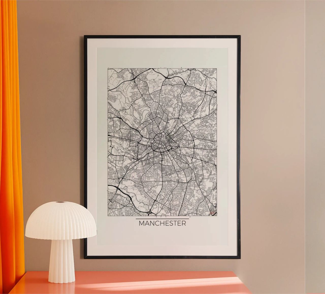 Manchester Minimal carta hahnemühle da Hubert Roguski