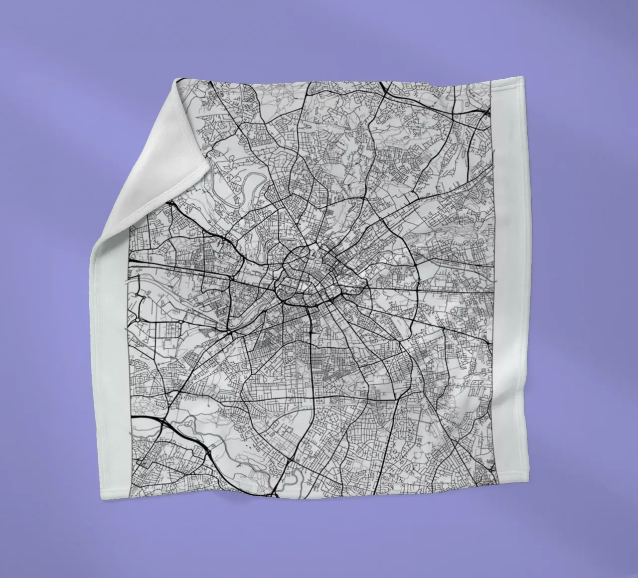 Manchester Minimal coperta in pile da Hubert Roguski