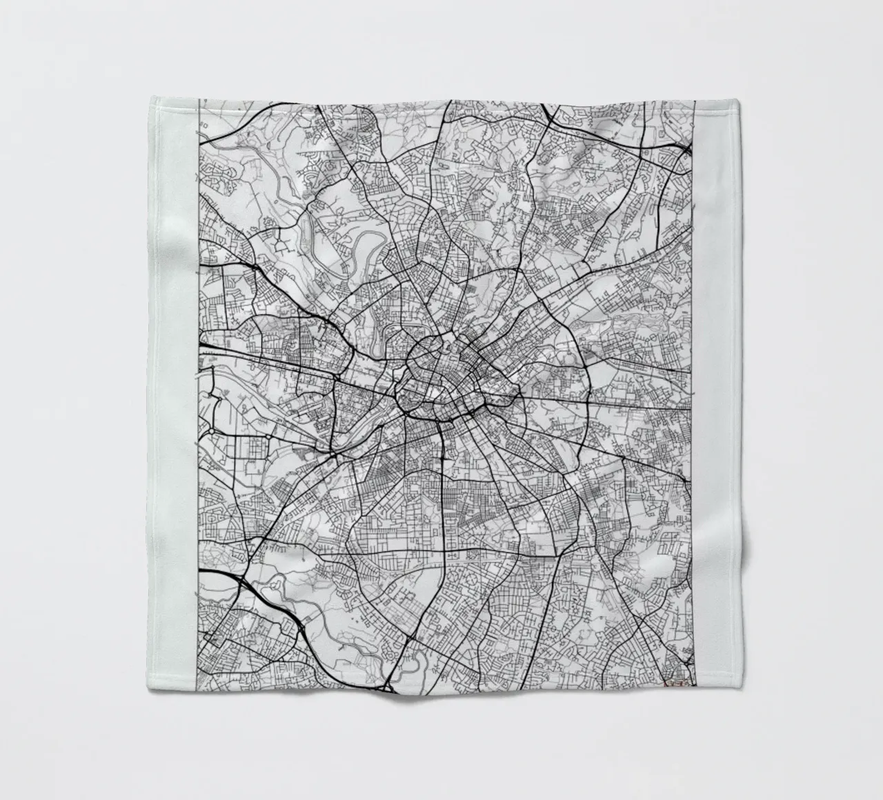 Manchester Minimal coperta in pile da Hubert Roguski