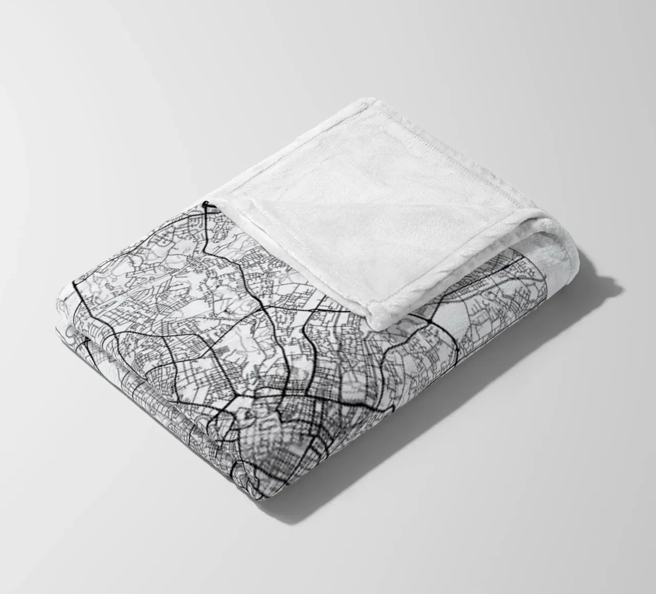 Manchester Minimal coperta in pile da Hubert Roguski