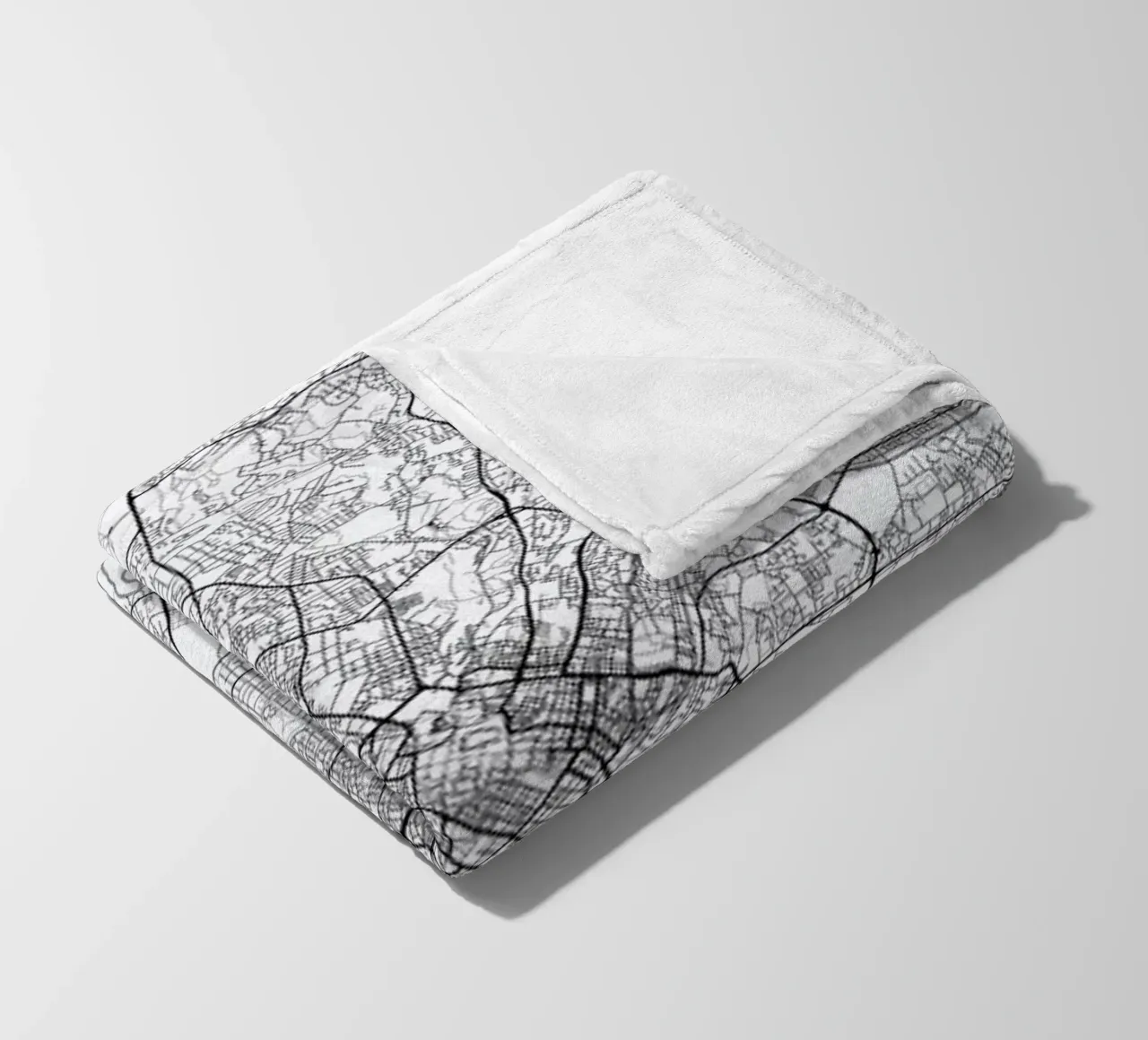 Manchester Minimal coperta in pile da Hubert Roguski