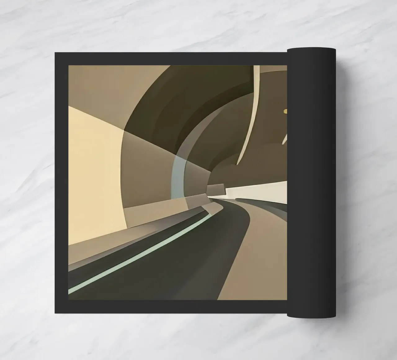 Nel tunnel_3 zerbino da Abstract Art by LK
