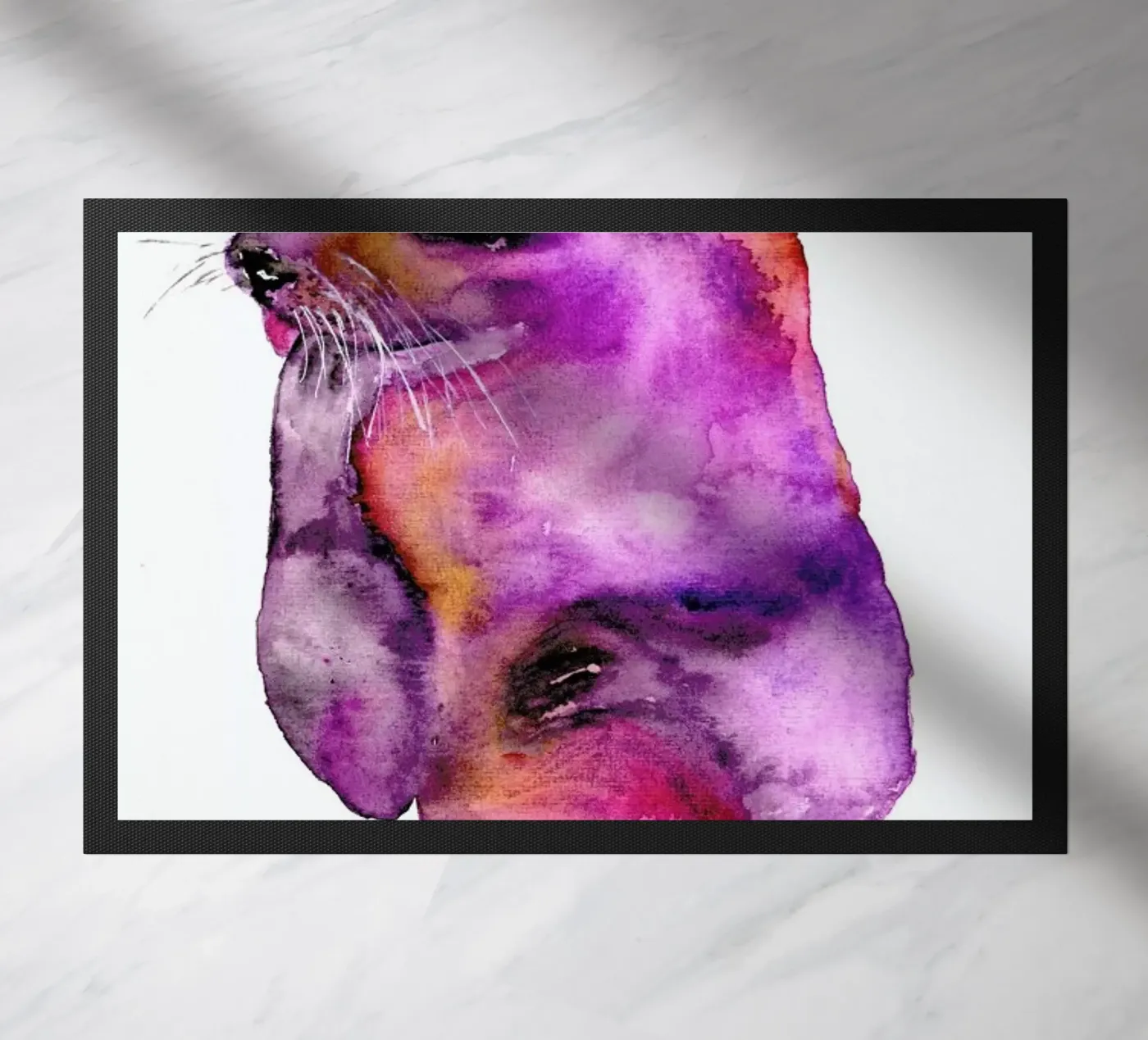 Otter doormat by Larissa van der Laan