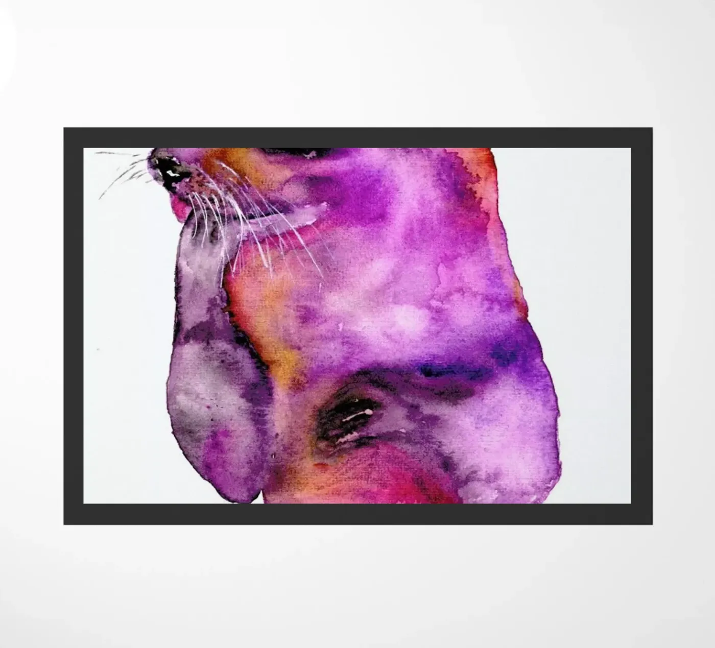 Otter doormat by Larissa van der Laan