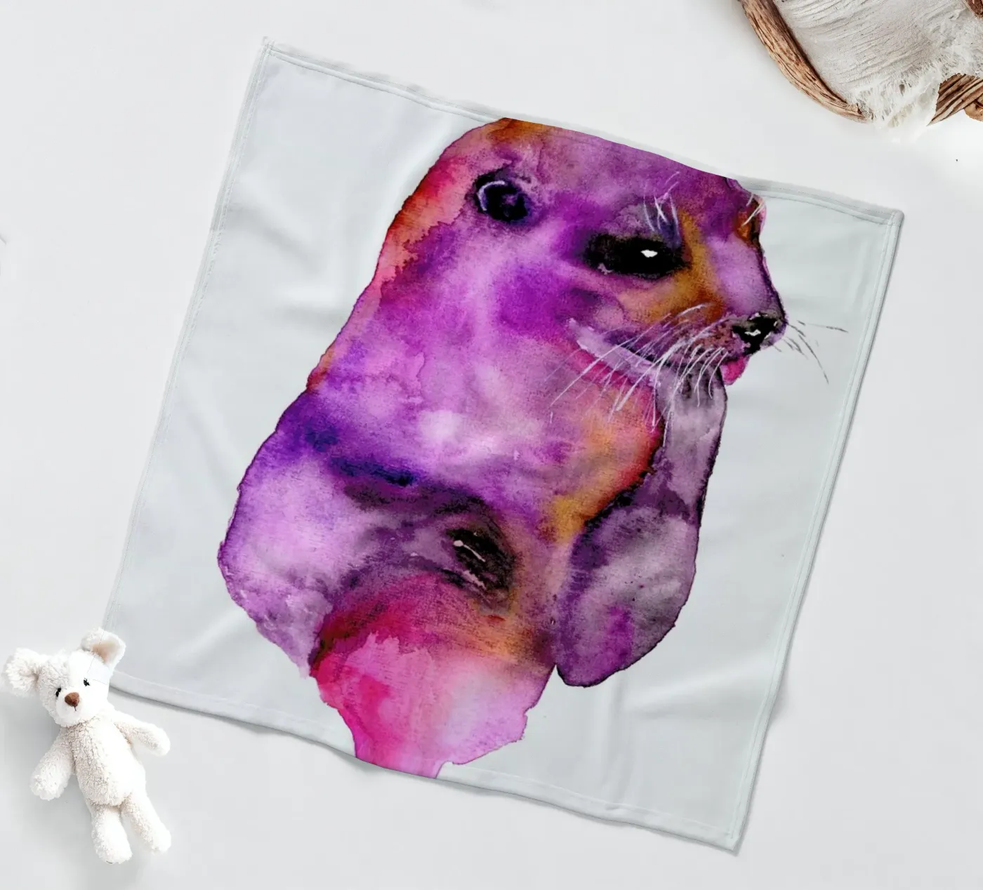 Otter Fleecedecke von Larissa van der Laan