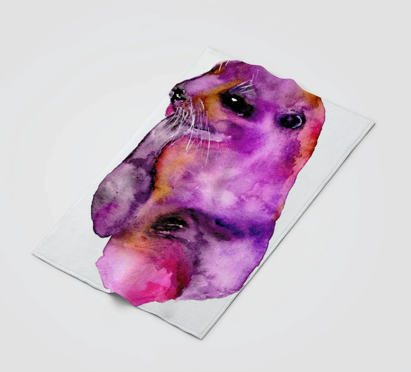 Otter Fleecedecke von Larissa van der Laan