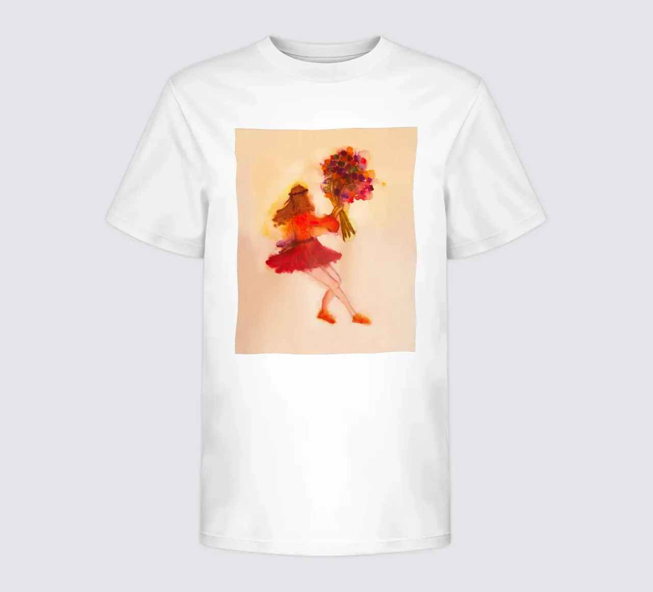 Danzare con i fiori t-shirt bambini da Teresa André
