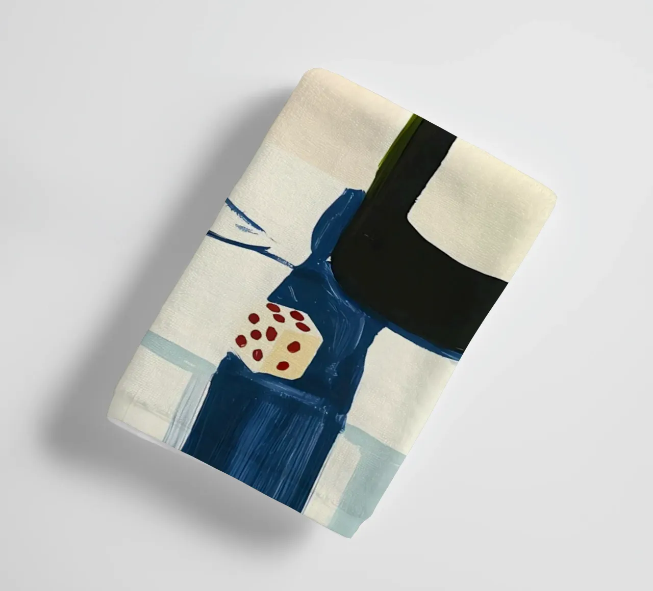 Wine Olives Domino towel by IamHomeStudio