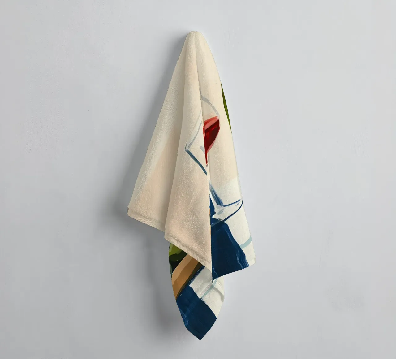 Wine Olives Domino towel by IamHomeStudio