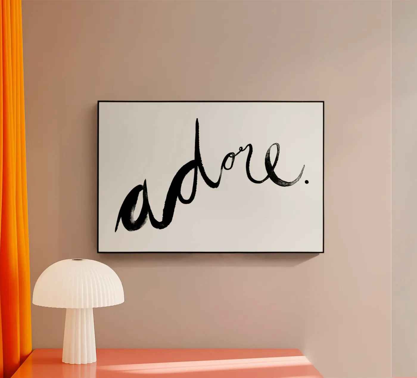 Adore acrylic glass by typealive