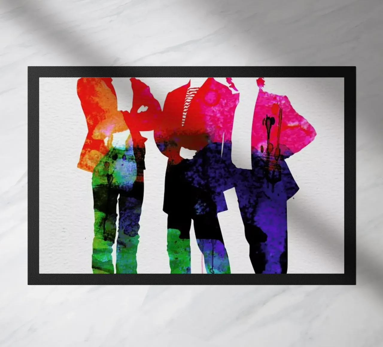 Police doormat by Naxart