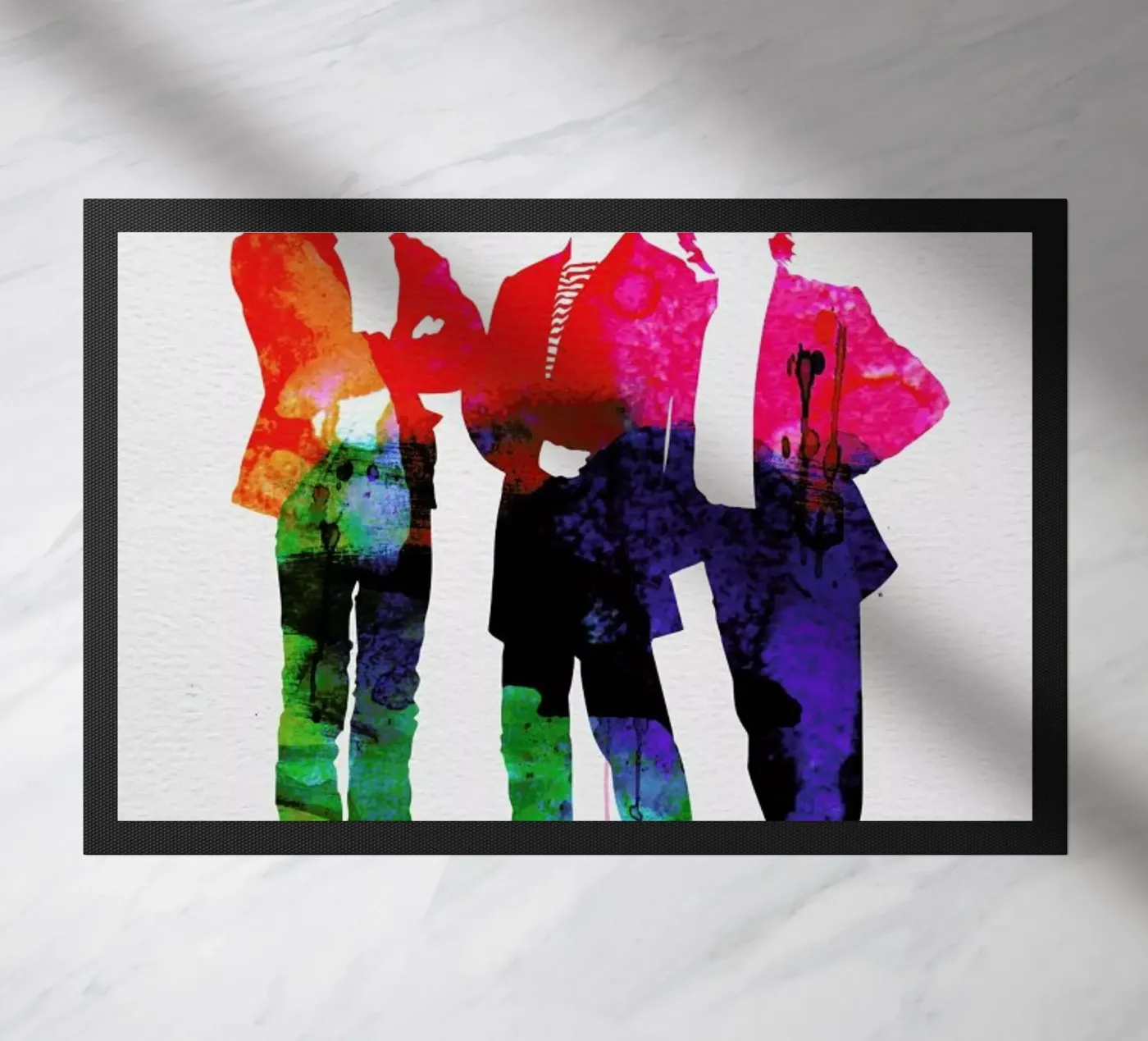 Police doormat by Naxart