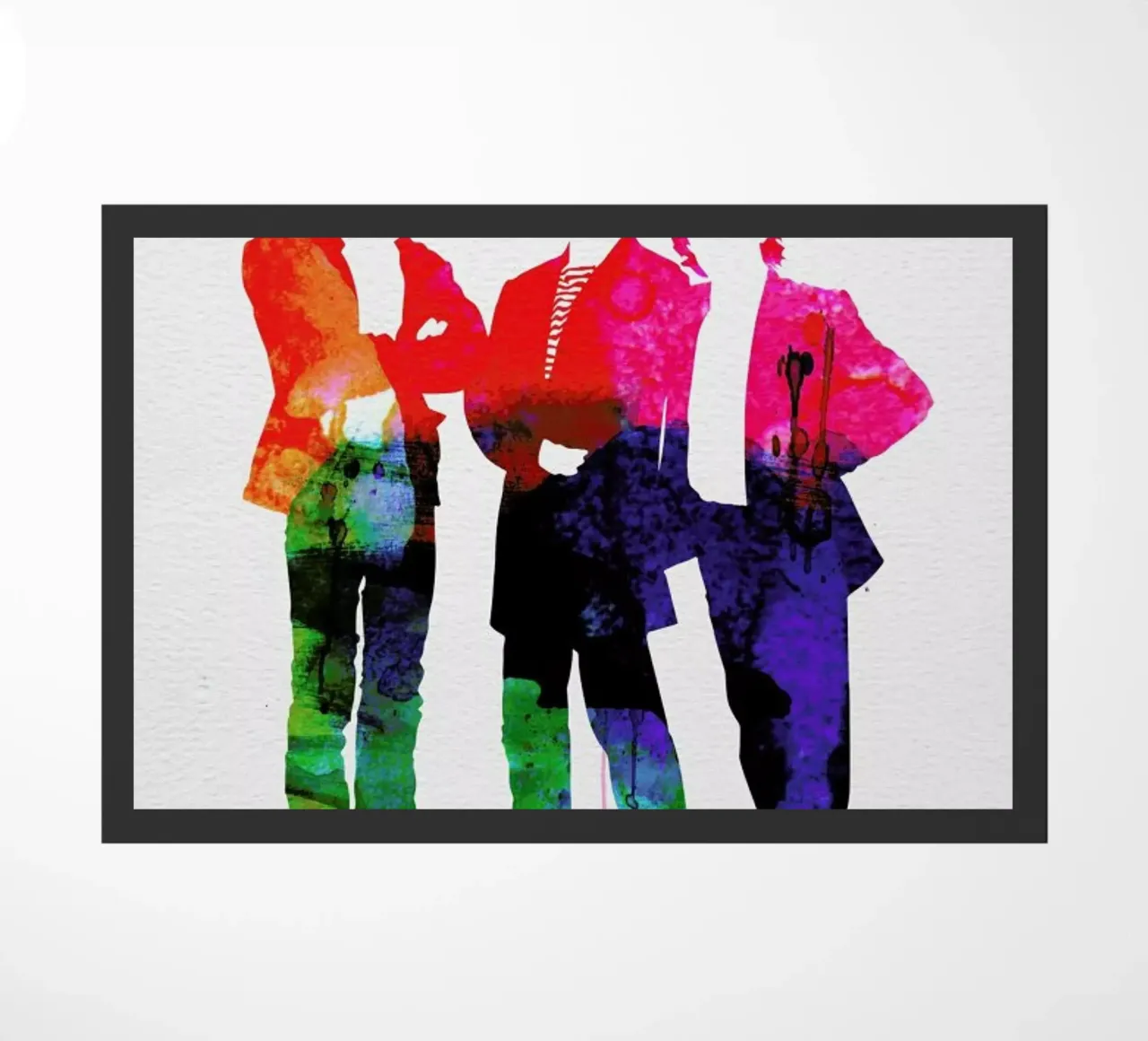 Police doormat by Naxart