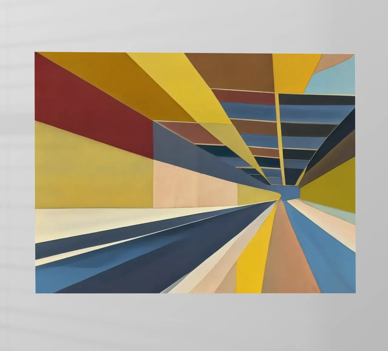 Nel tunnel_4 pellicola backlit da Abstract Art by LK