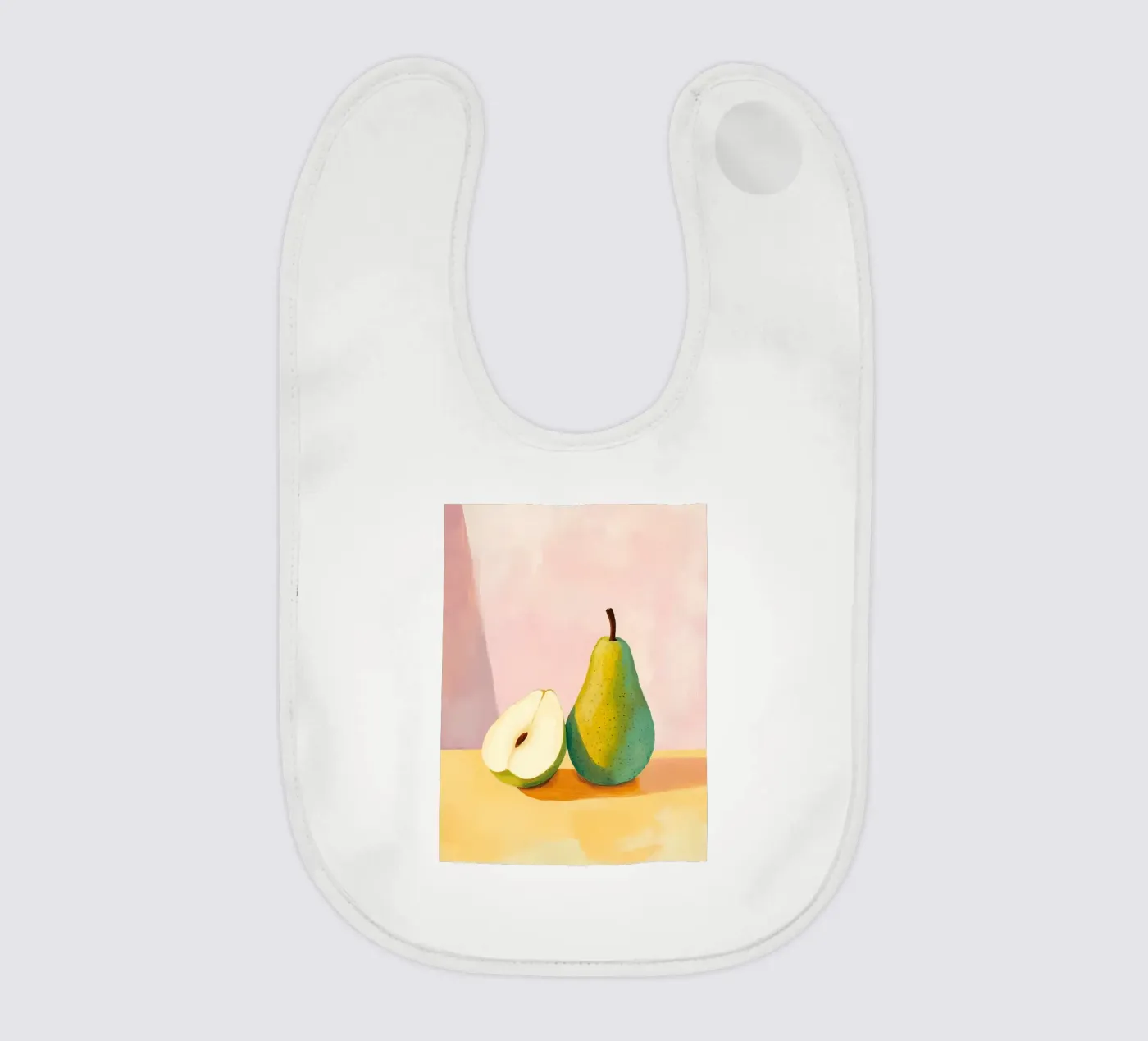 Pears baby bib by IamHomeStudio