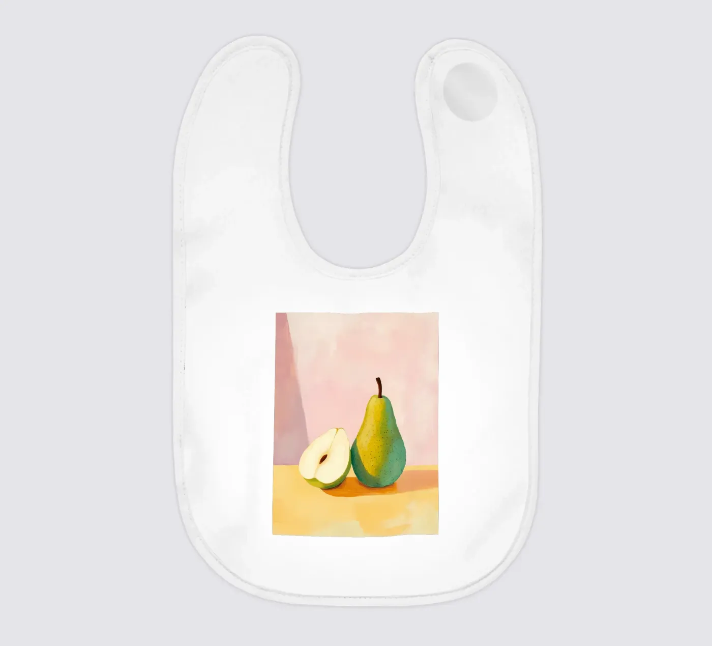 Pears baby bib by IamHomeStudio