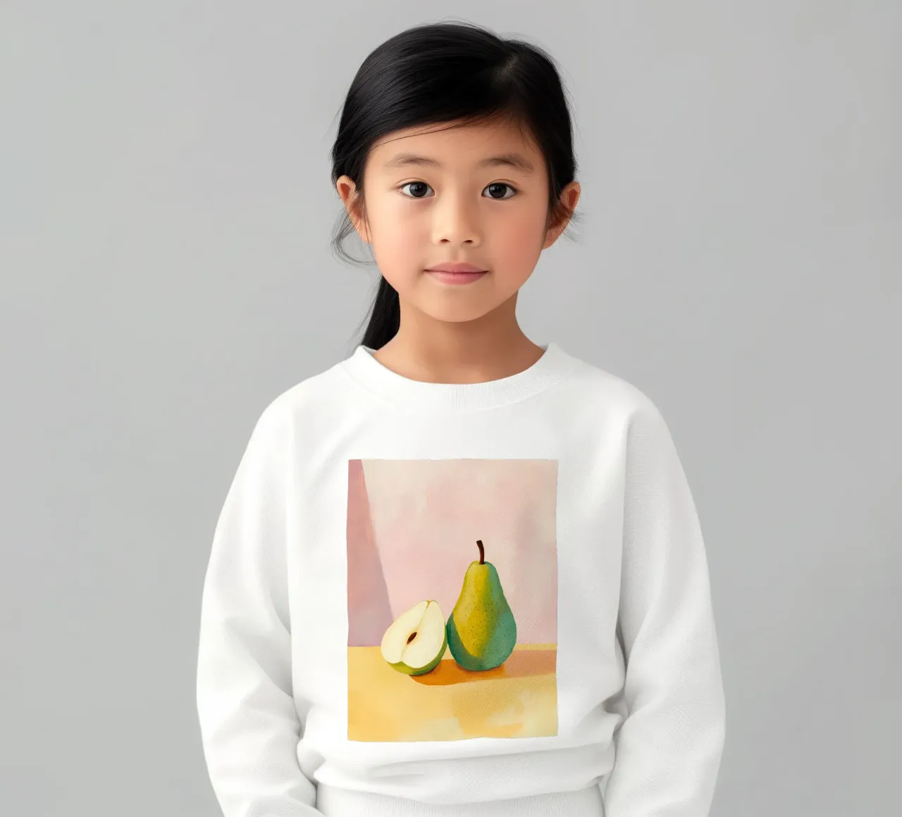 Pears kids sweatshirt by IamHomeStudio