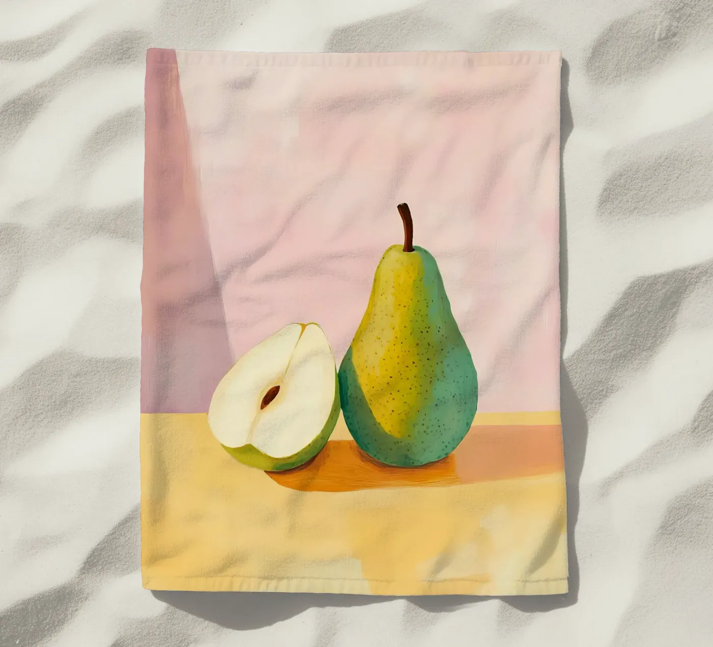 Pears strandhanddoek van IamHomeStudio
