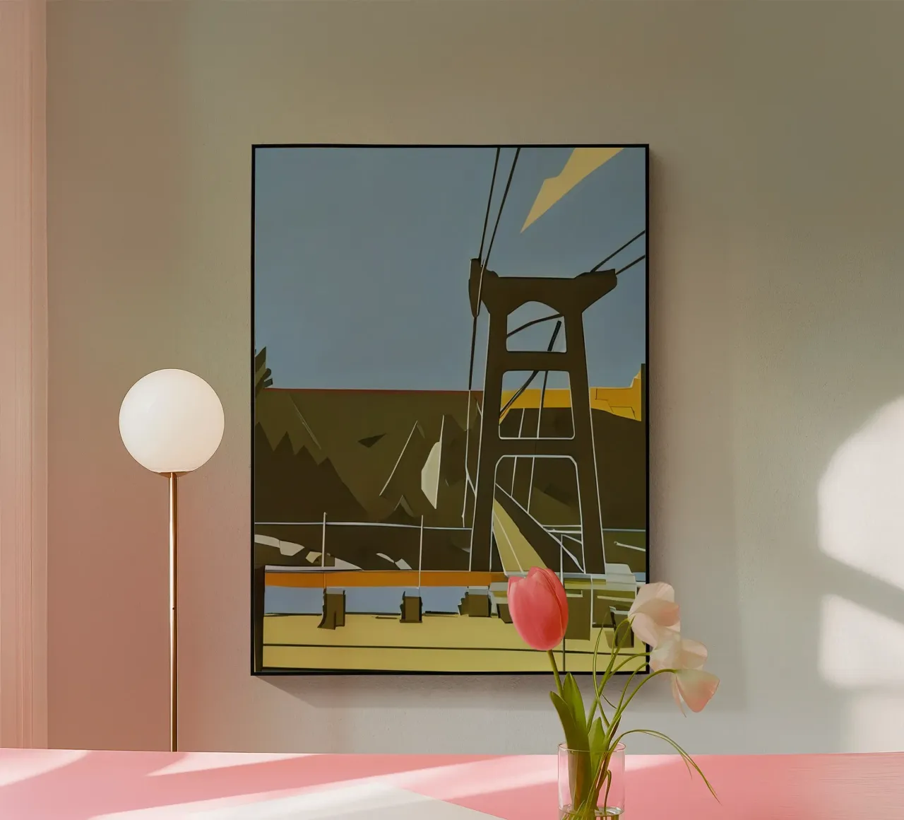 Escursione_turistica_Footbridge_Willingen_1 plexiglass da Abstract Art by LK