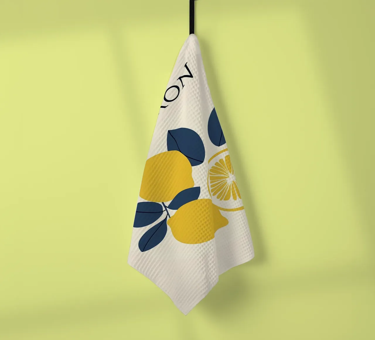 Lemons - Zitrone Geschirrtuch von IamHomeStudio