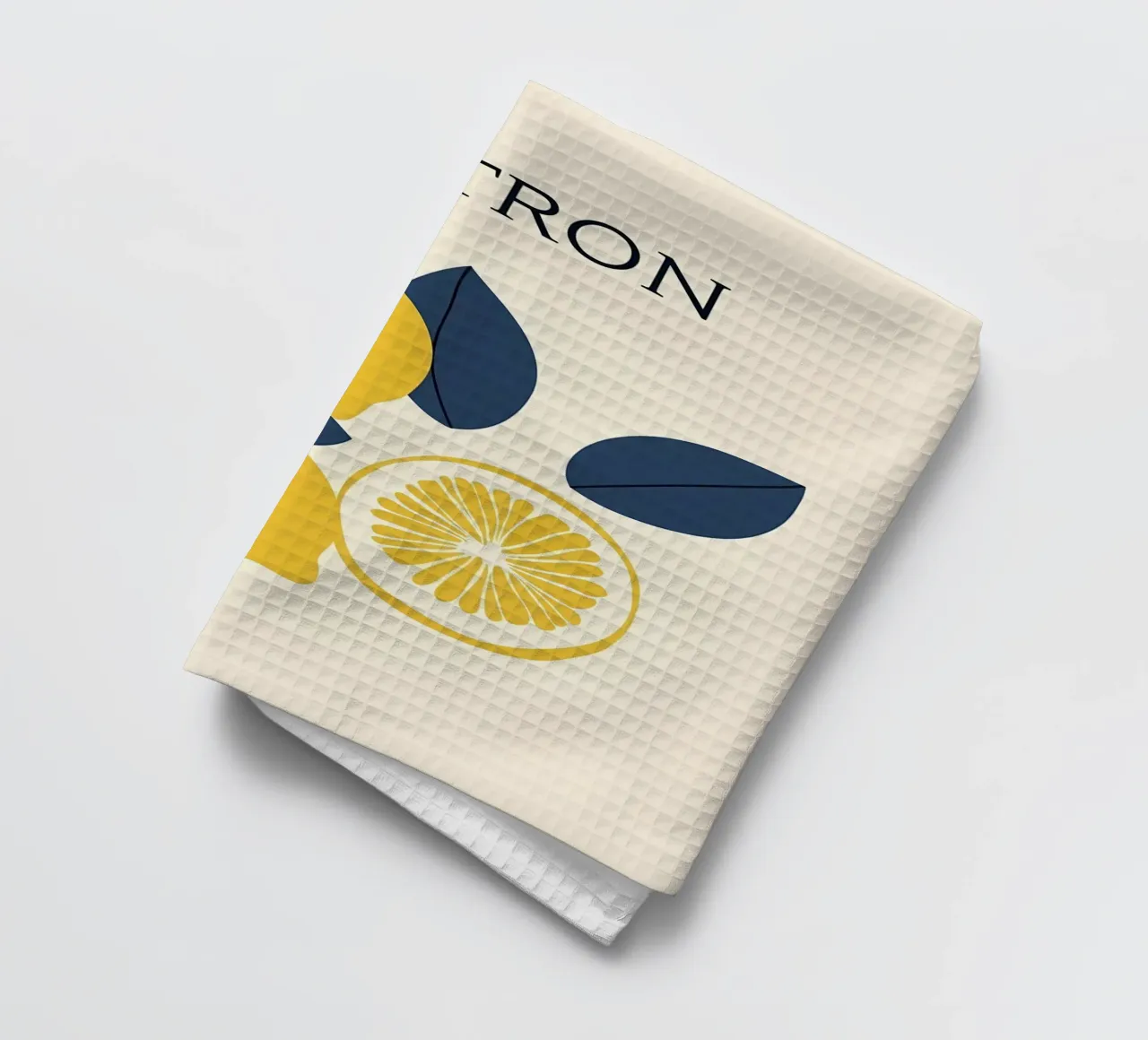 Lemons - Zitrone Geschirrtuch von IamHomeStudio