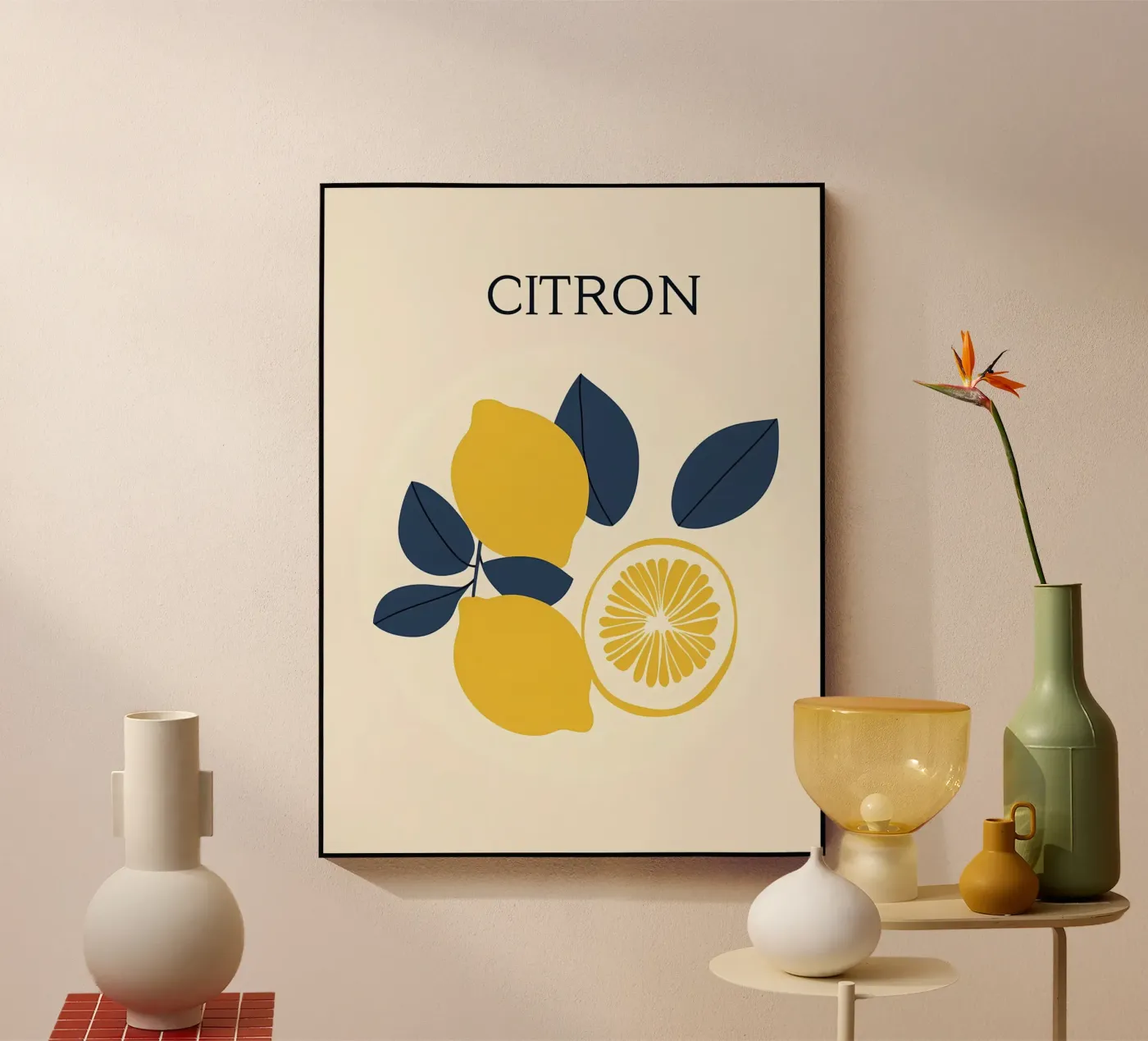 Lemons - Lemon Acryl-Glas von IamHomeStudio