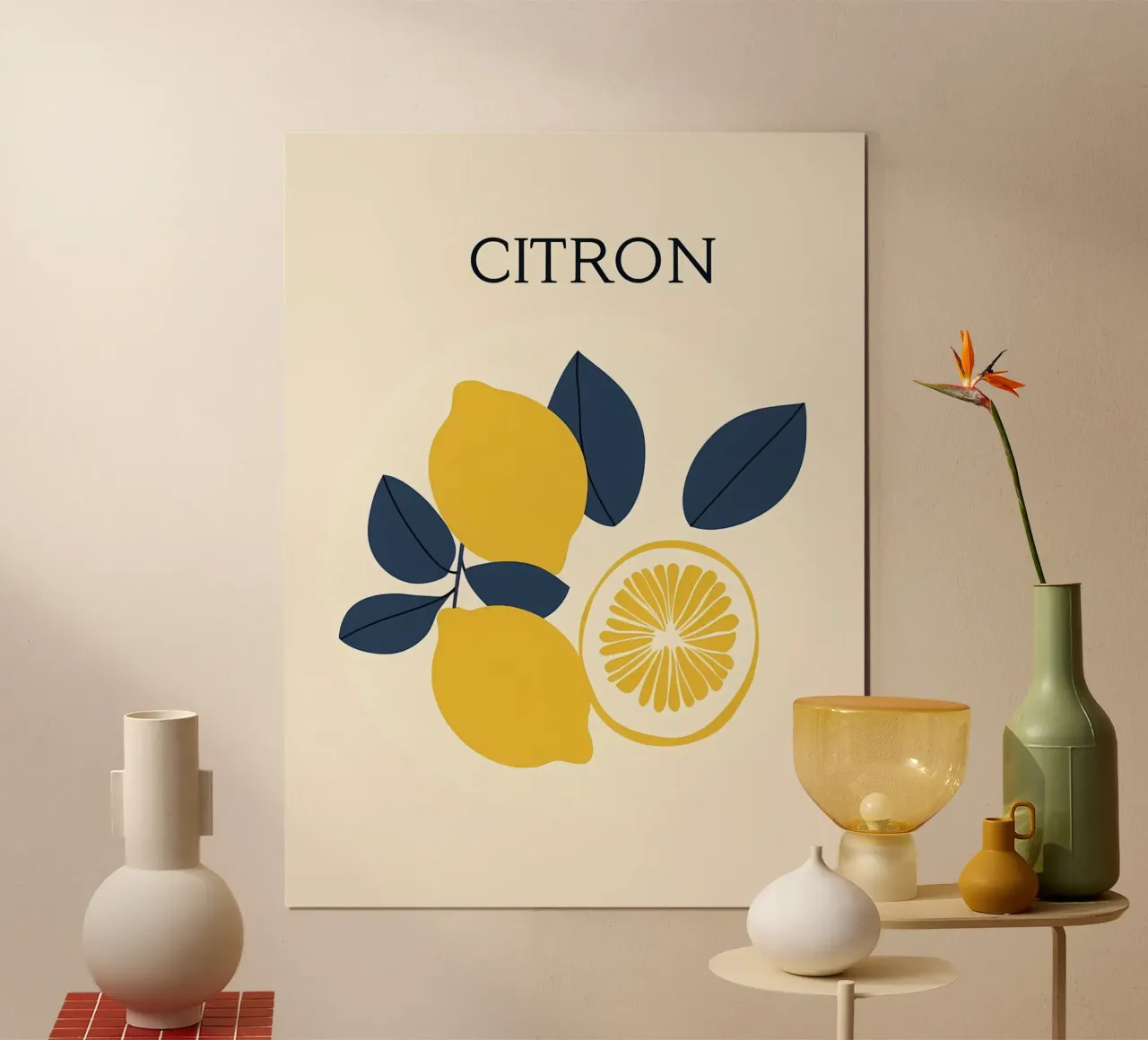 Limoni - Limone poster da IamHomeStudio