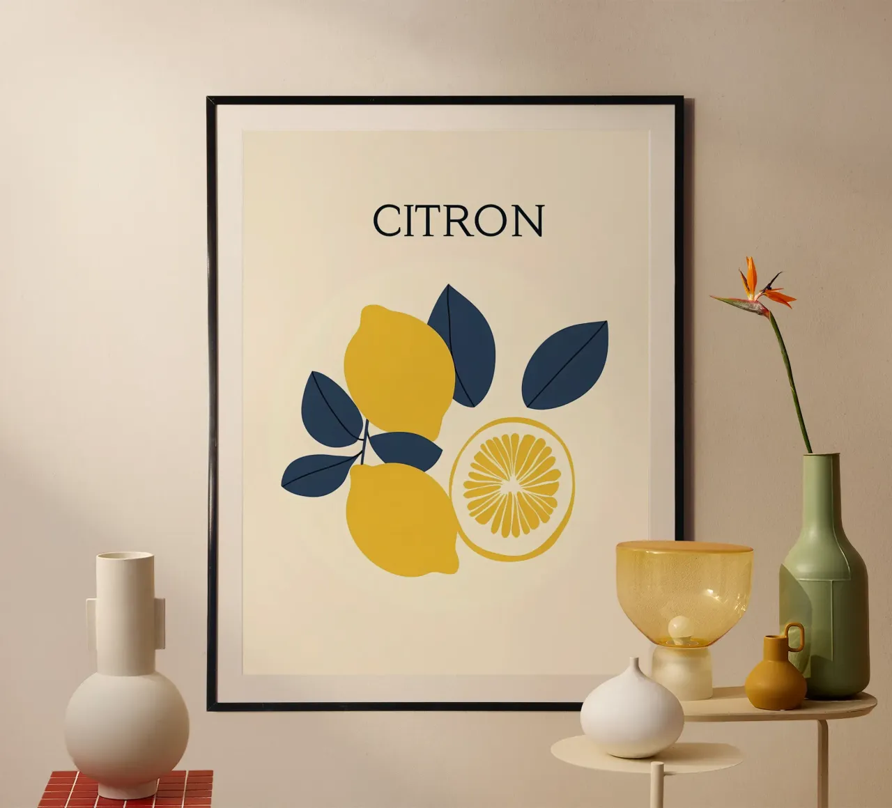 Limoni - Limone poster da IamHomeStudio