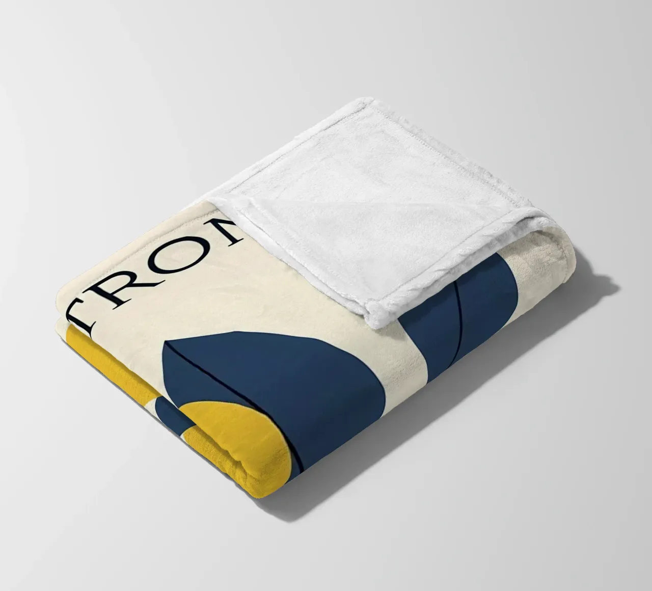 Lemons - Zitrone Fleecedecke von IamHomeStudio