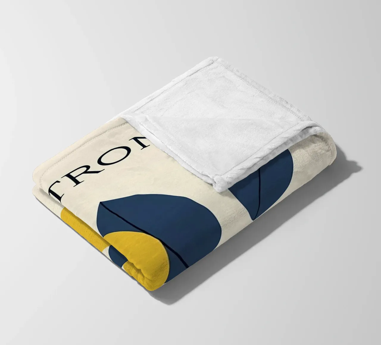 Lemons - Zitrone Fleecedecke von IamHomeStudio