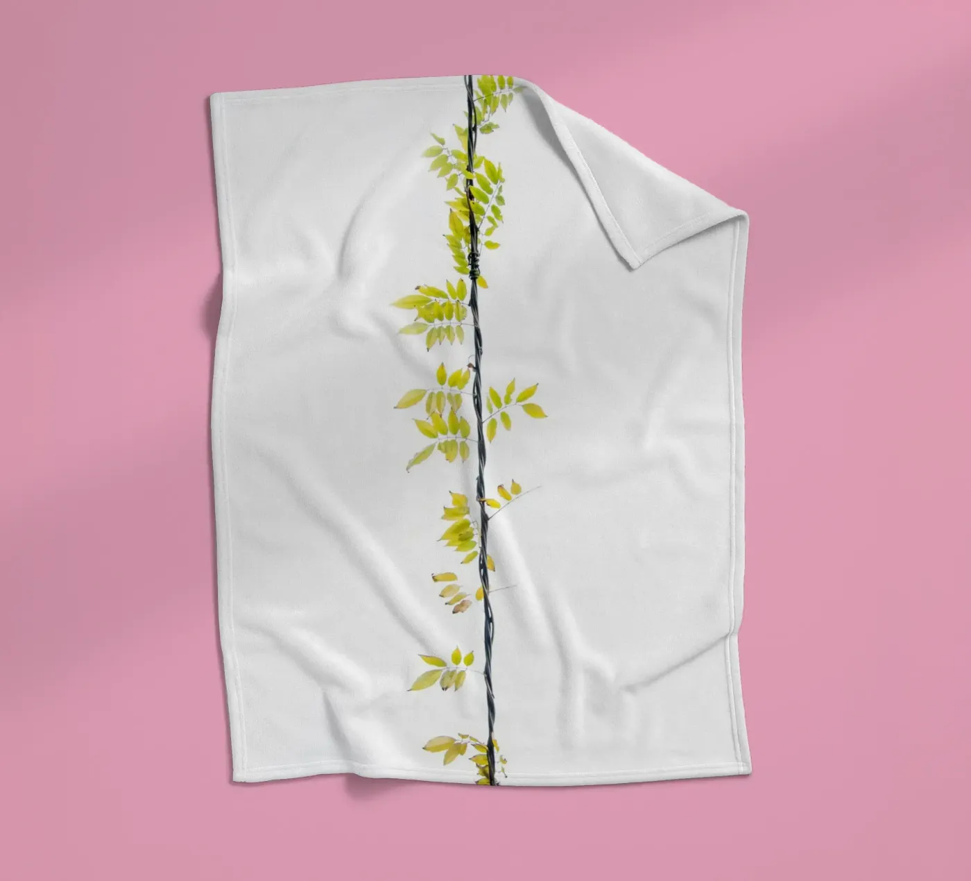 Creeper fleece blanket by Teresa André