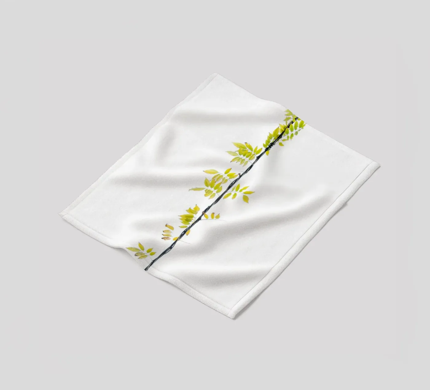 Creeper fleece blanket by Teresa André