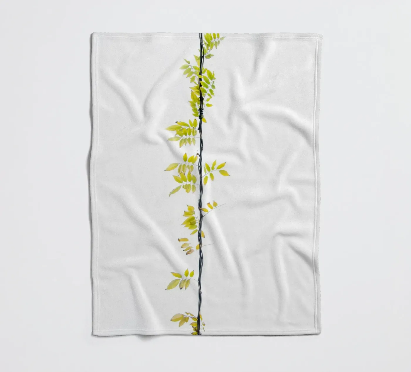 Creeper fleece blanket by Teresa André