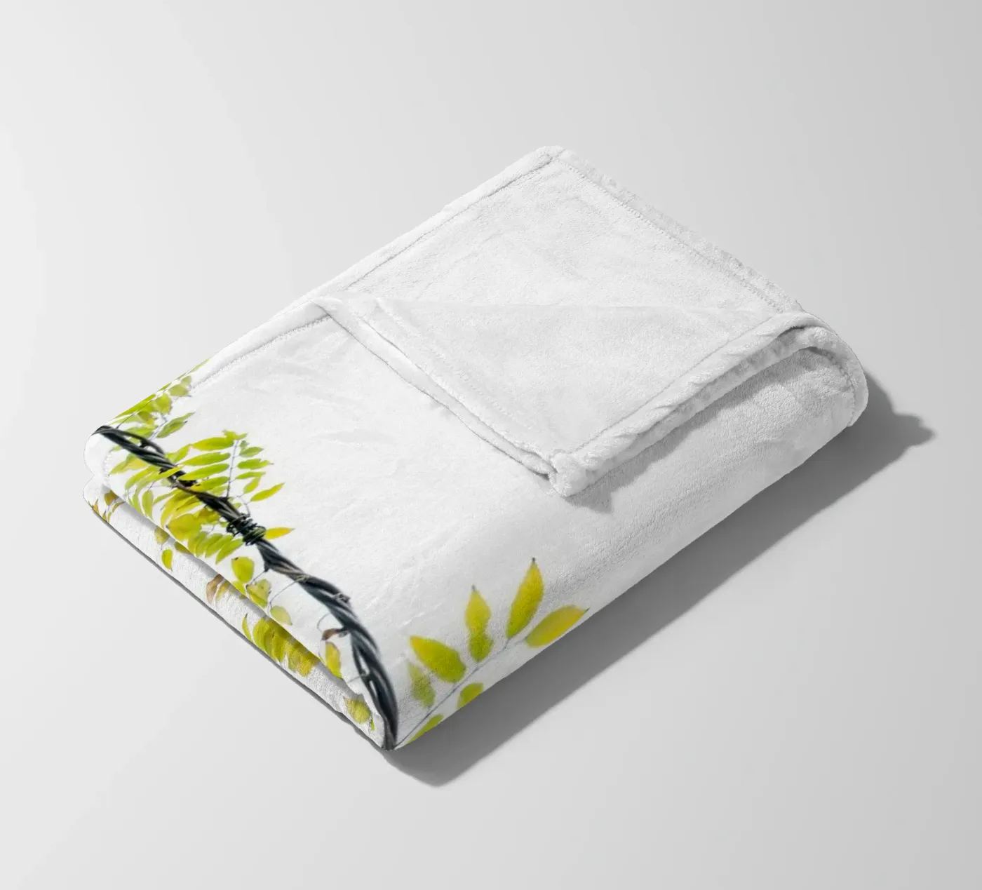 Creeper fleece blanket by Teresa André